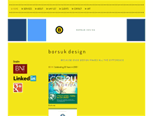 Tablet Screenshot of borsukdesign.com